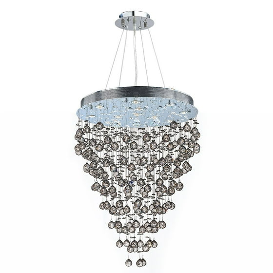 Brilliance Lighting And Chandeliers Modern Contemporary 13 Light Chrome Finish Crystal Rain Drop Chandelier 28\ E brilliance lighting. Brilliance Lighting And Chandeliers Modern Contemporary 13 Light Chrome Finish Crystal Rain Drop Chandelier 28\ E